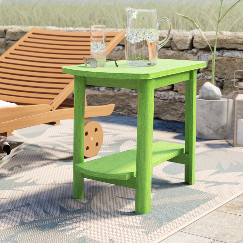 Beachcrest Home Alanna Plastic/Resin Side Table & Reviews Wayfair